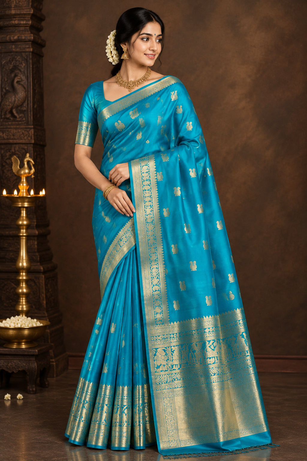 Pure Kanchipuram Silk Saree