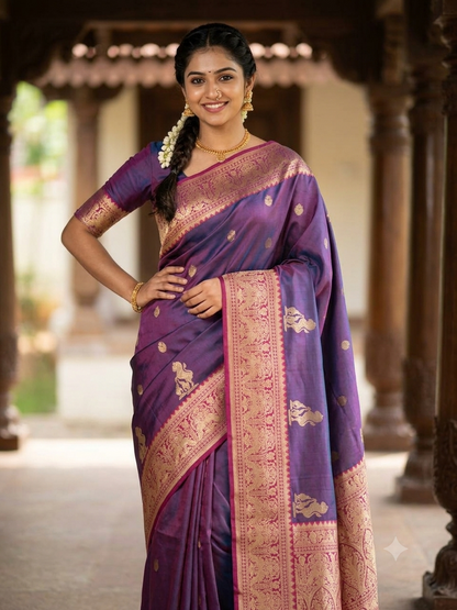 Mix Soft Silk Saree