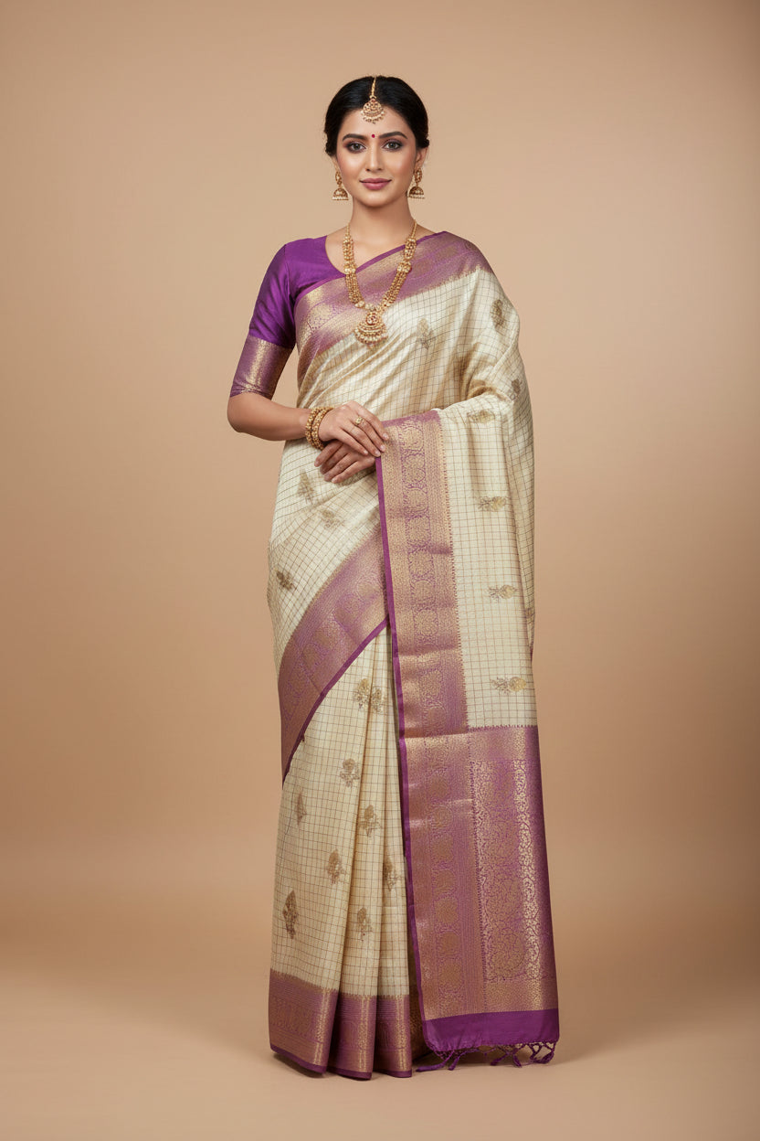 Pure Mysore Silk Saree.