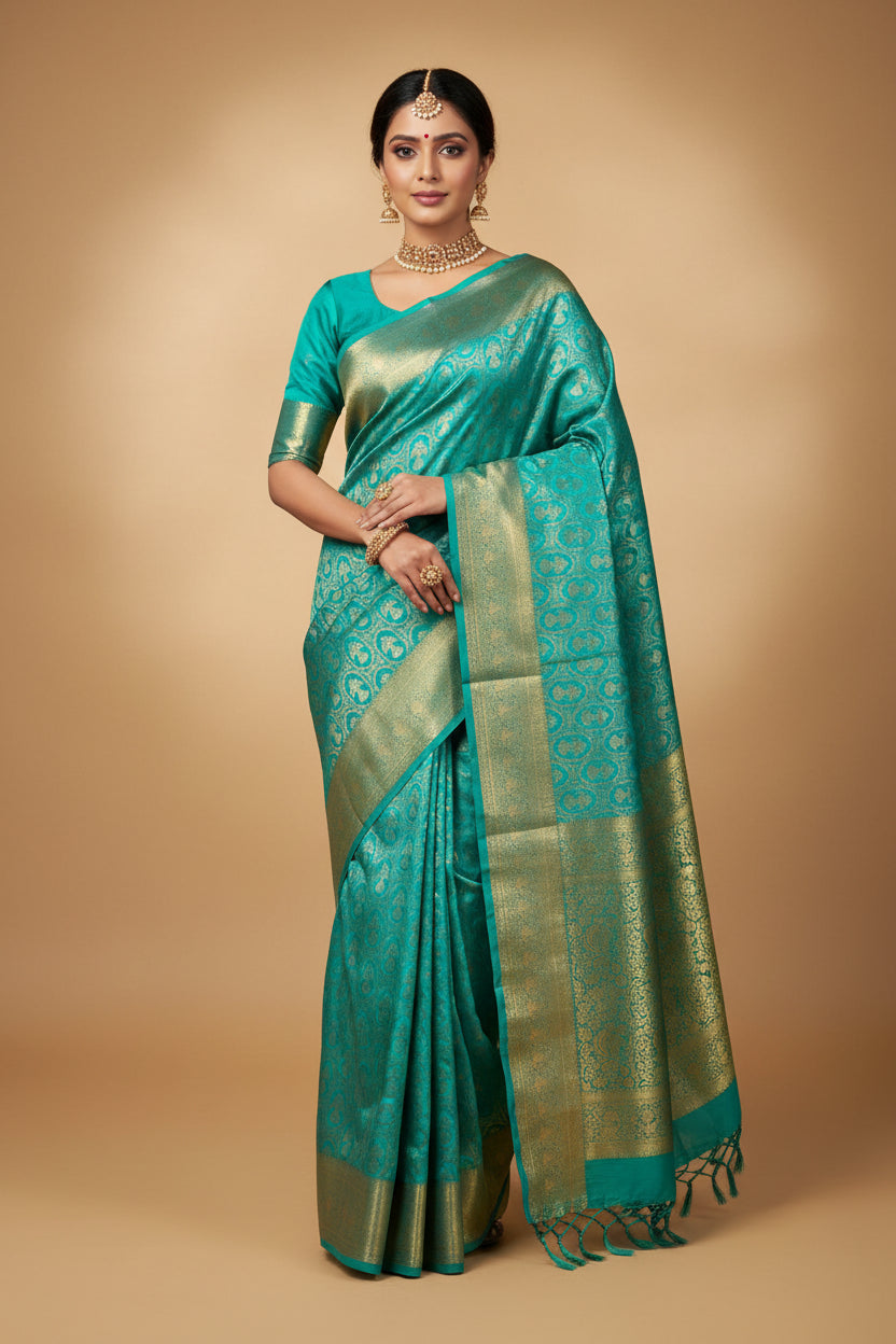 Pure Kanchipuram Silk Saree