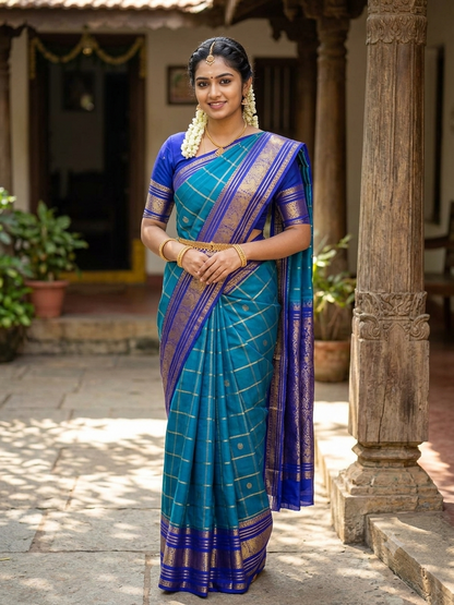 Pure Kanchipuram Silk Saree