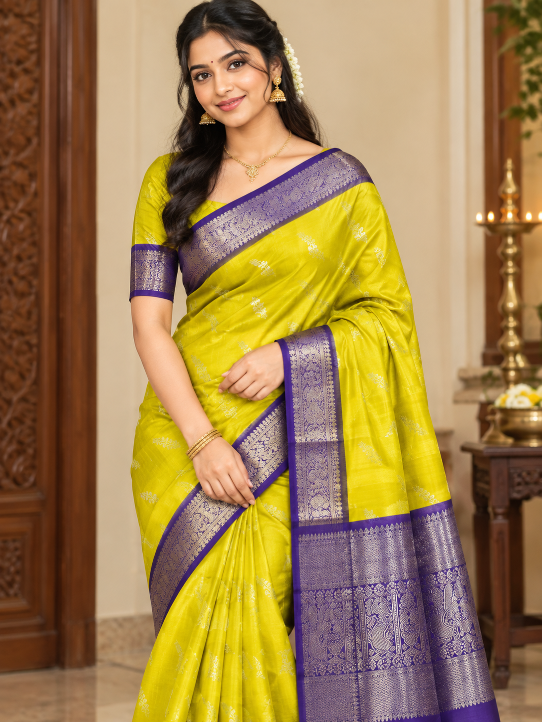 Pure Kanchipuram Silk Saree