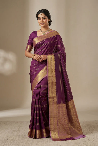 Pure Mysore Silk Saree.