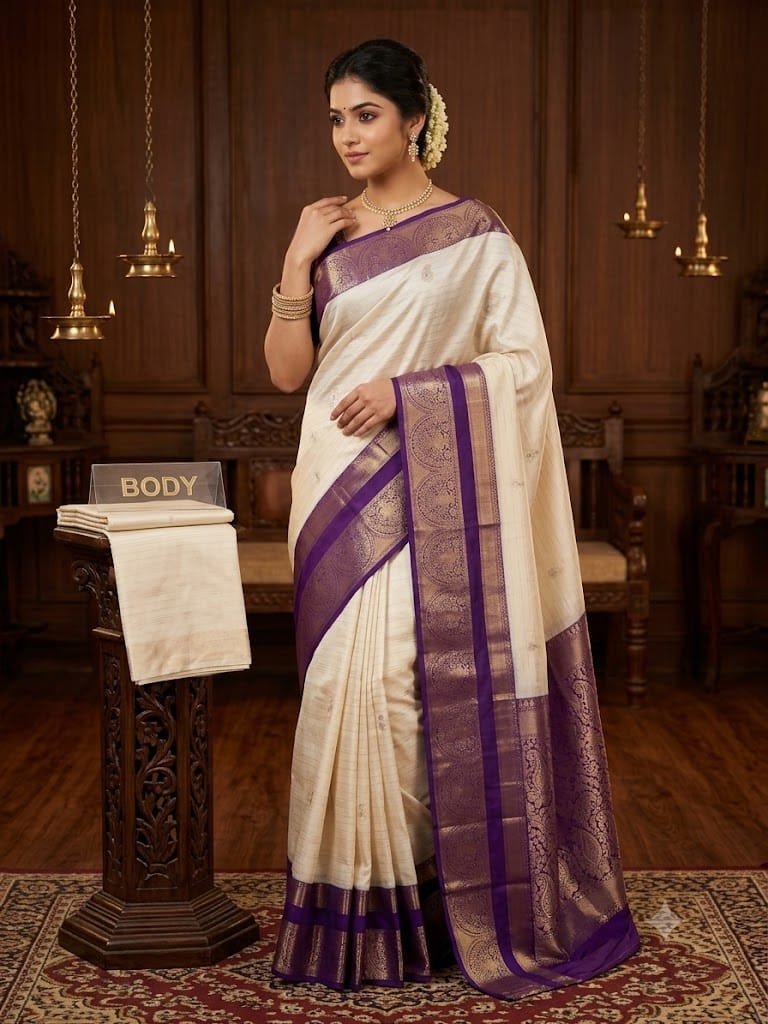 Pure Kanchipuram Silk Saree