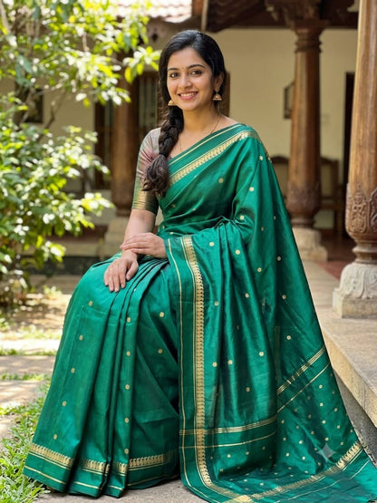 Pure Mysore Silk Saree.