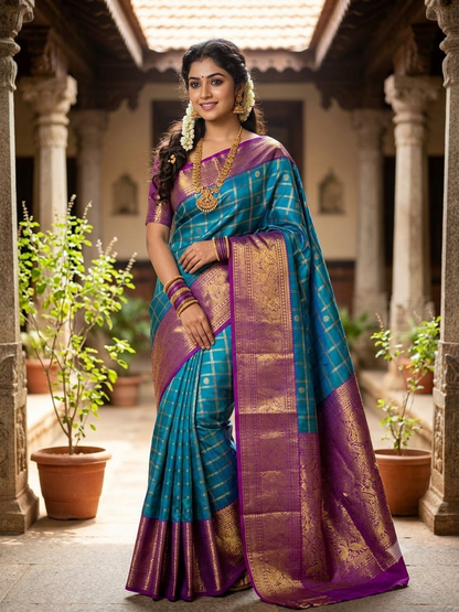 Pure Kanchipuram Silk Saree