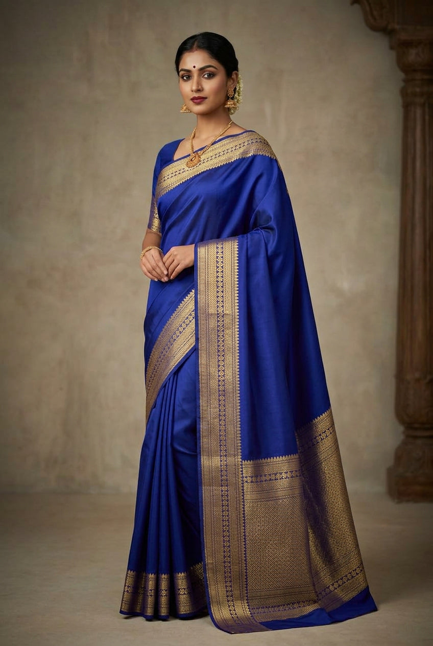 Pure Mysore Silk Saree.