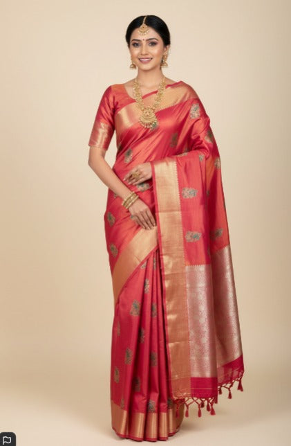 Kanchi Mix Silk Saree