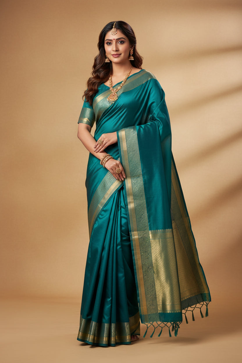 Pure Mysore Silk Saree.