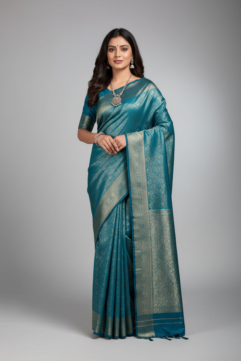 Artificial / Mix Crape Sarees