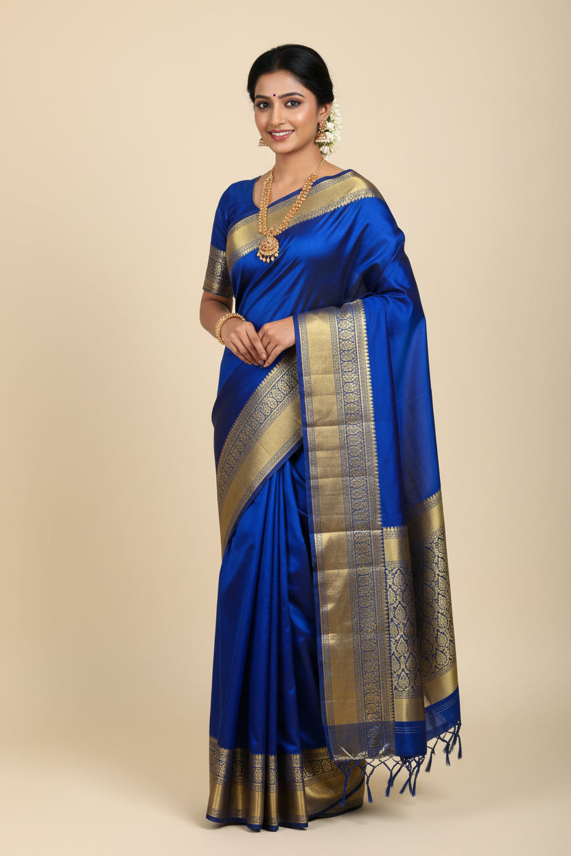 Pure Mysore Silk Saree.