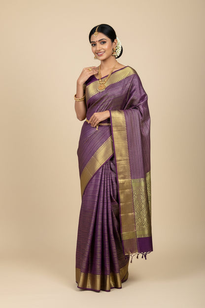 Pure Mysore Silk Saree.