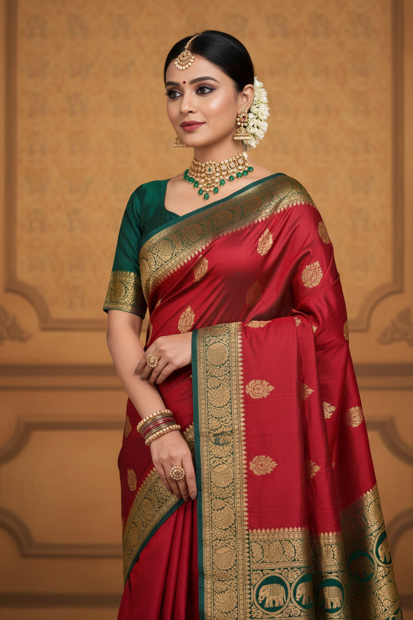 Pure Cotton Silk Saree