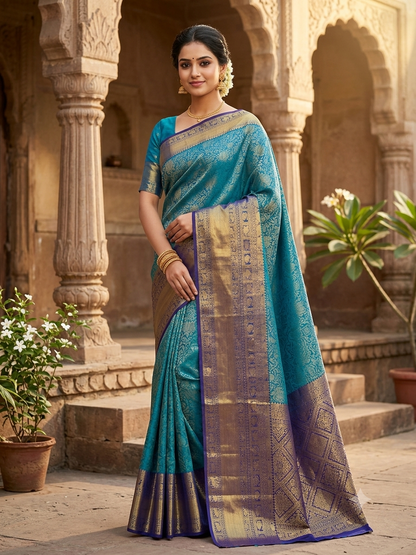 Pure Kanchipuram Silk Saree