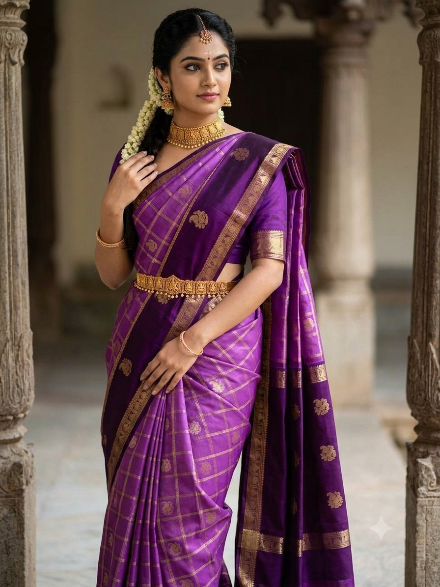 Pure Kanchipuram Silk Saree