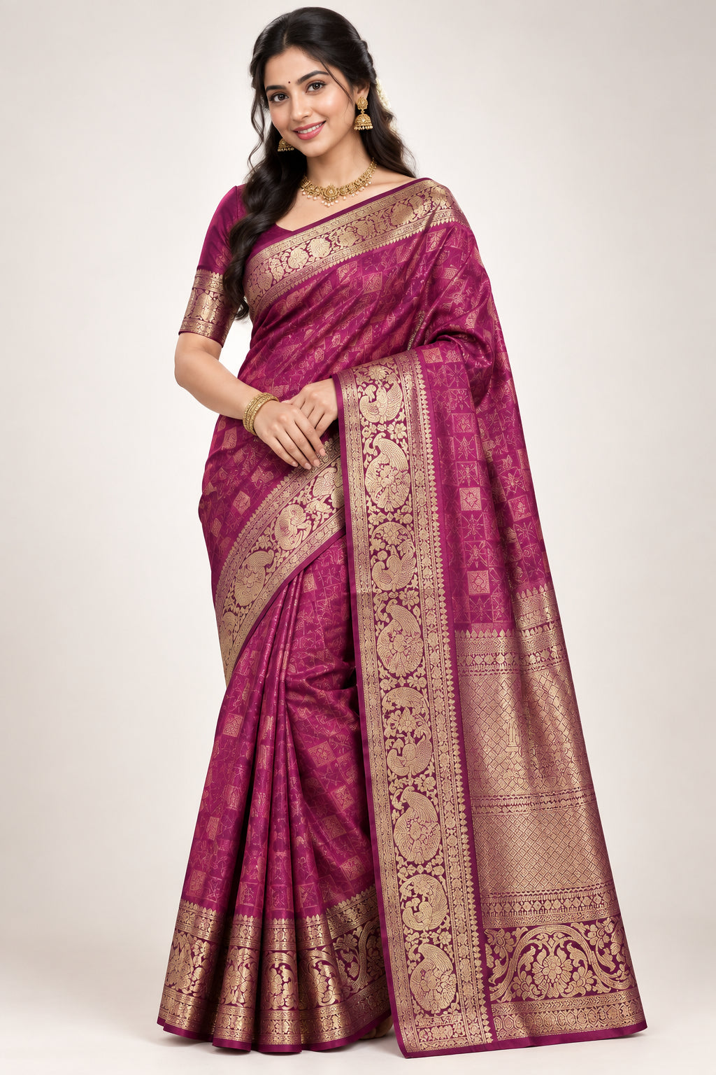 Pure Kanchipuram Silk Saree