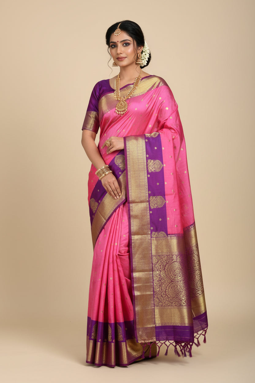 Pure Kanchipuram Silk Saree