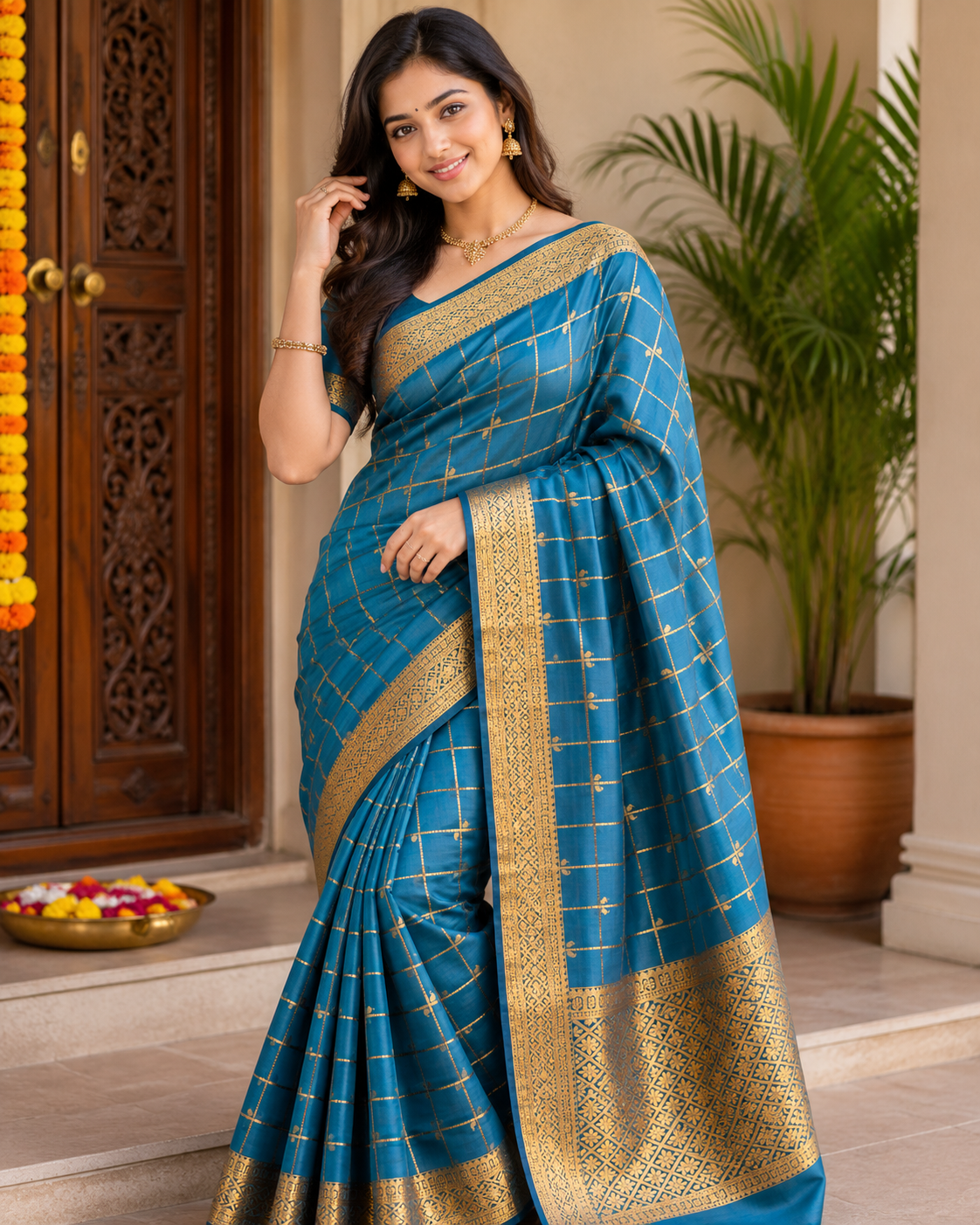 Pure Mysore Silk Saree.