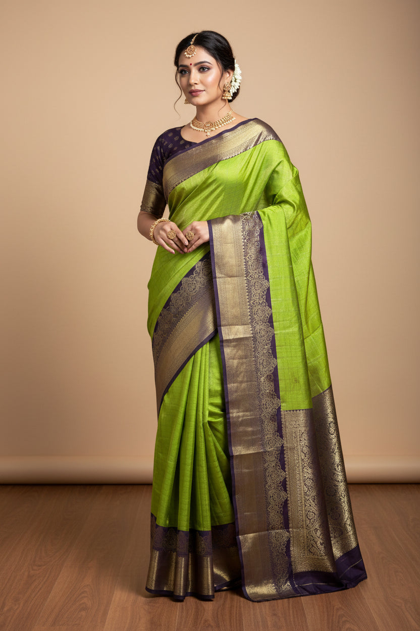 Pure Kanchipuram Silk Saree