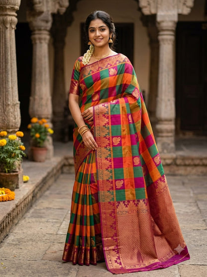 Pure Cotton Silk Saree