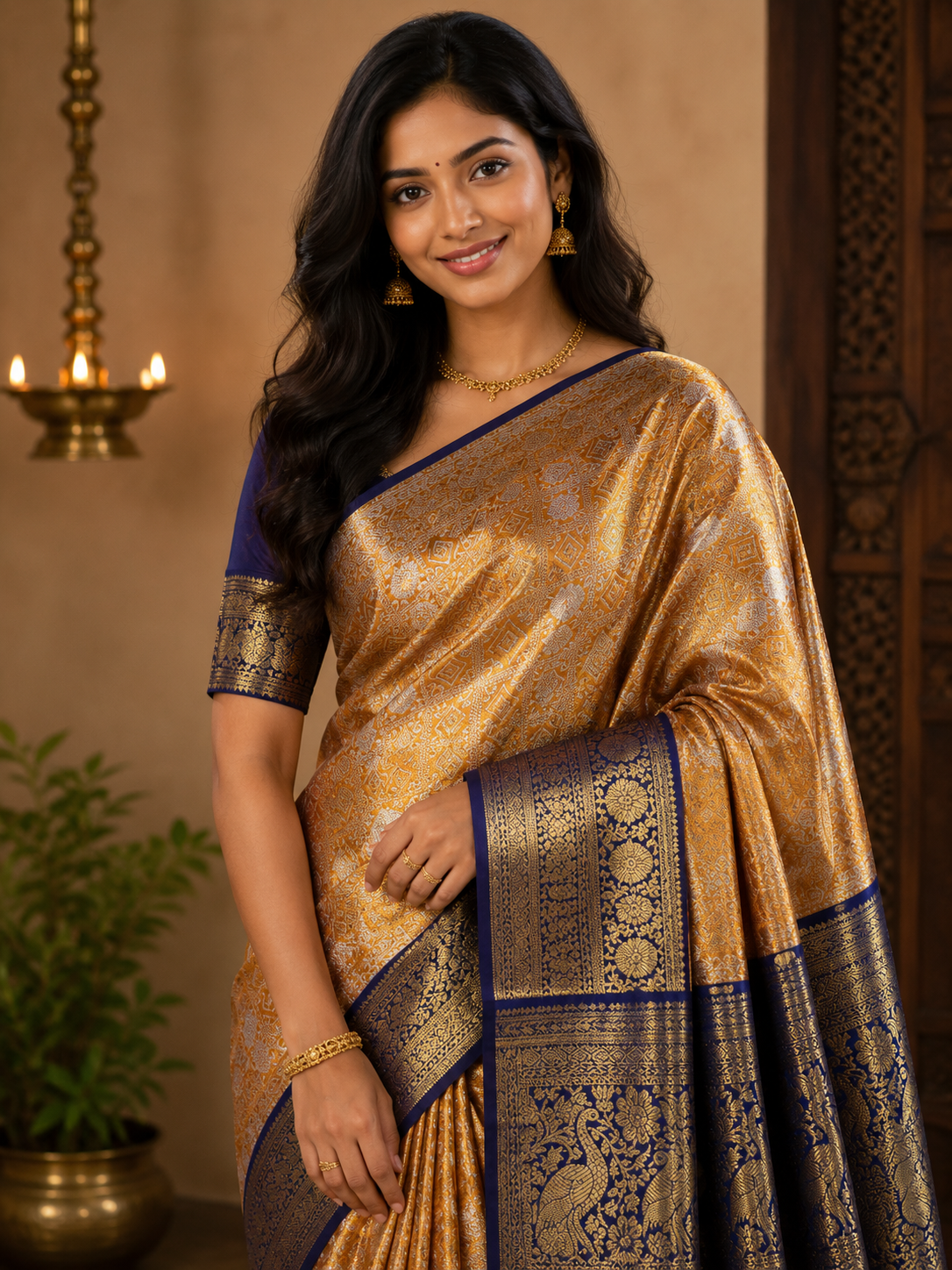 Pure Kanchipuram Silk Saree