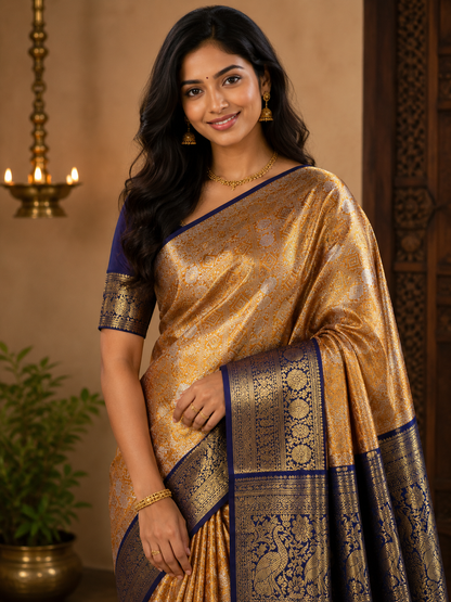 Pure Kanchipuram Silk Saree