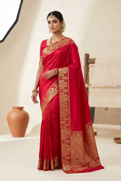 Pure Mysore Silk Saree.
