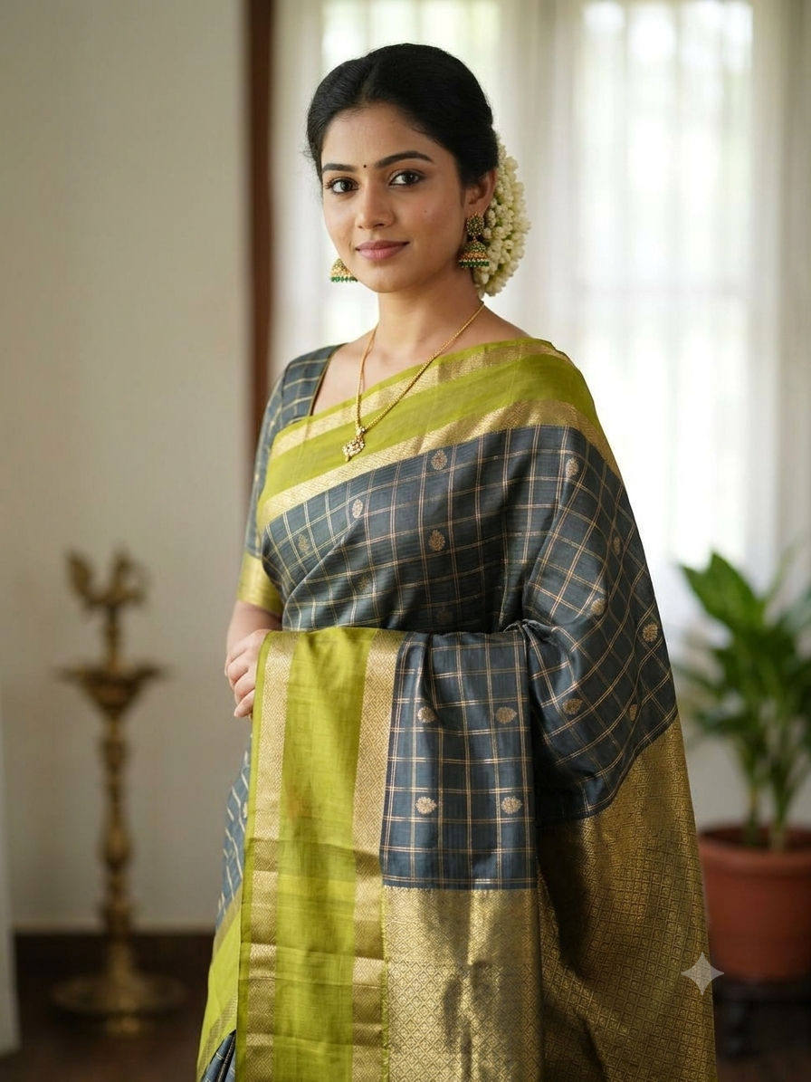 Pure Kanchipuram Silk Saree