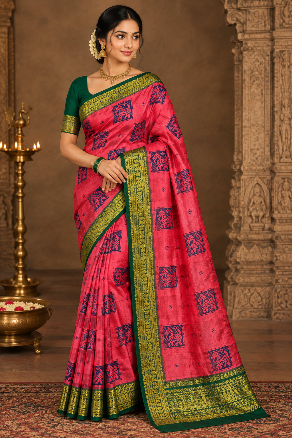Pure Cotton Silk Saree