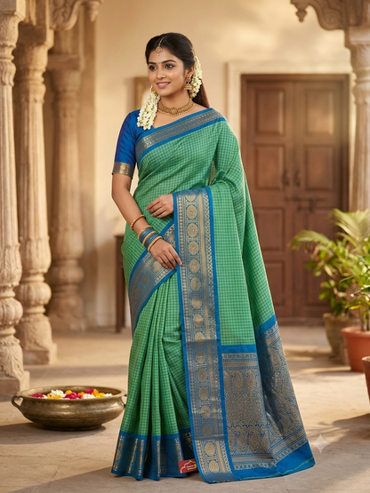 Pure Cotton Silk Saree