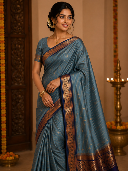 Pure Mysore Silk Saree.