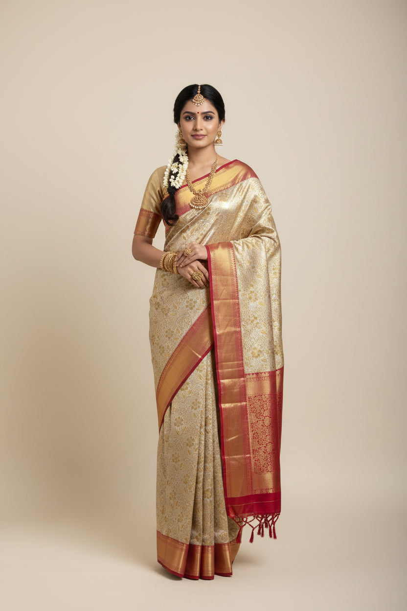 Pure Kanchipuram Silk Saree
