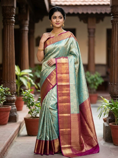 Pure Kanchipuram Silk Saree