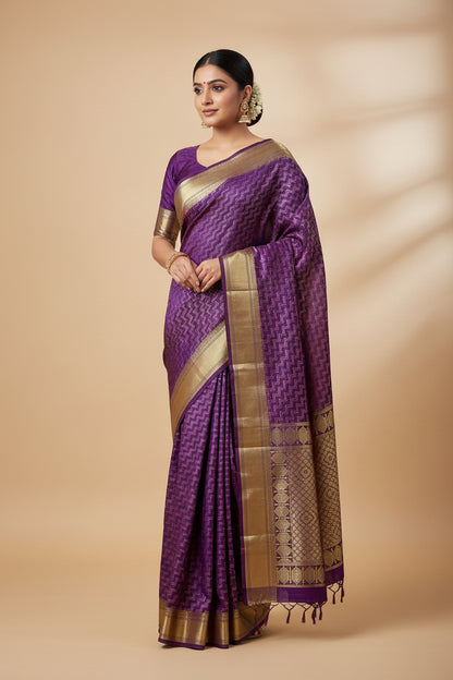 Pure Mysore Silk Saree.