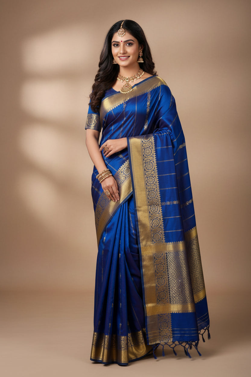 Pure Mysore Silk Saree.