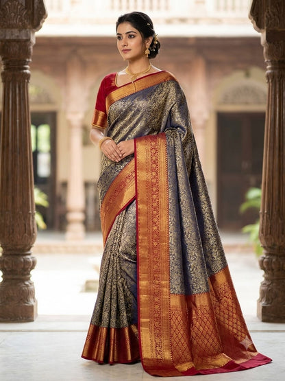 Pure Kanchipuram Silk Saree