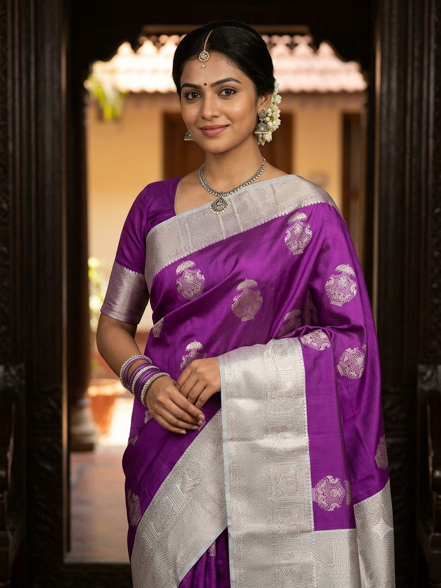Pure Kanchipuram Silk Saree