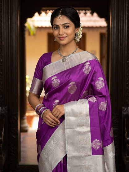 Pure Kanchipuram Silk Saree