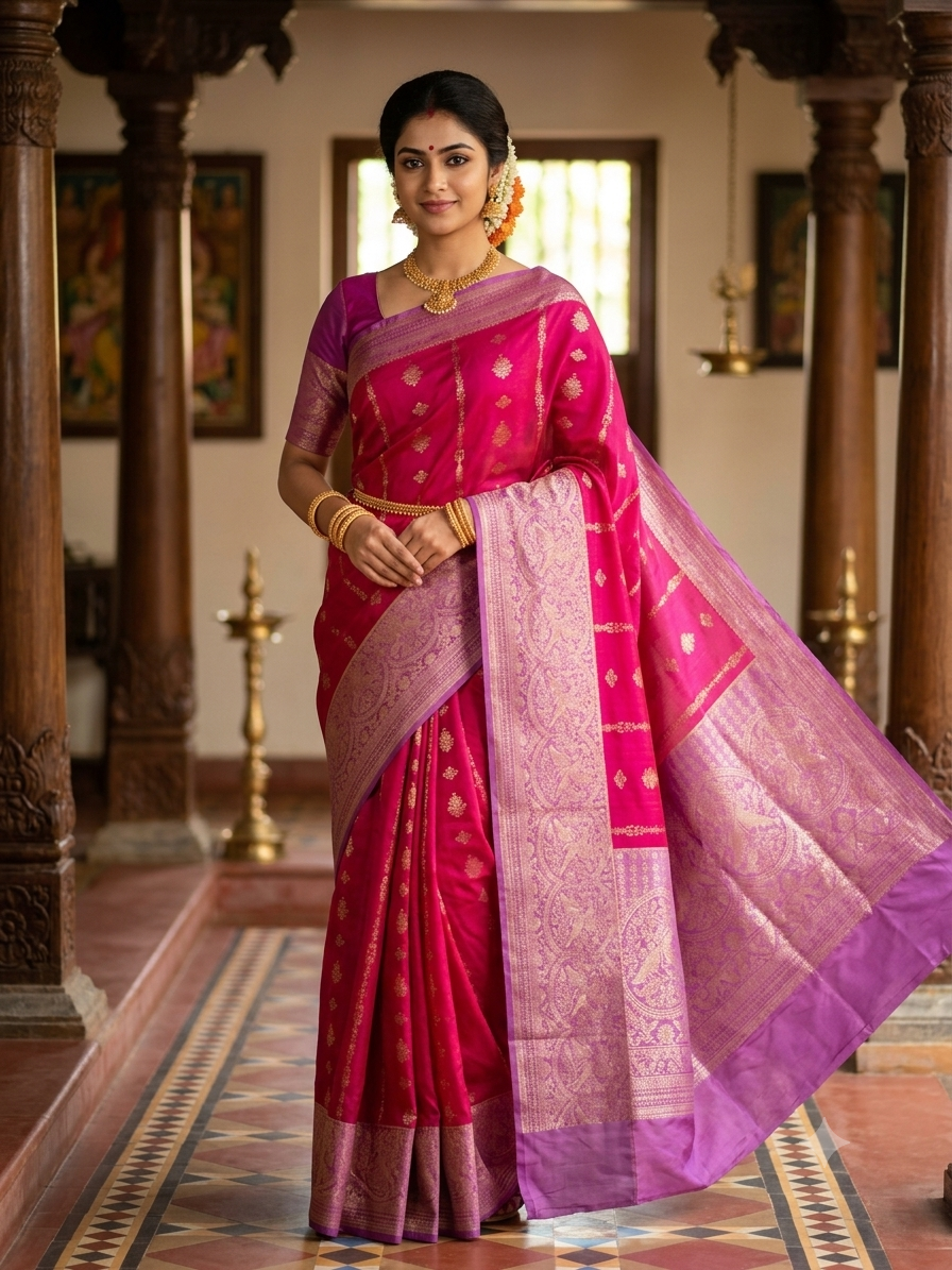 Pure Kanchipuram Silk Saree