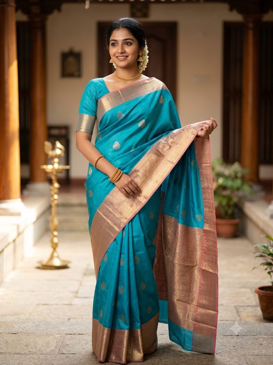 Pure Kanchipuram Silk Saree