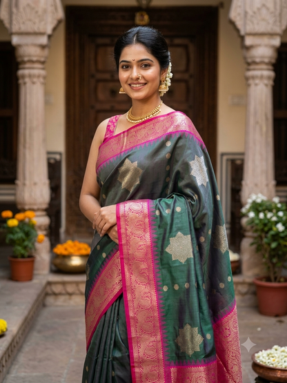 Pure Kanchipuram Silk Saree
