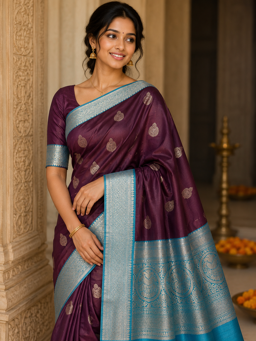 Pure Kanchipuram Silk Saree