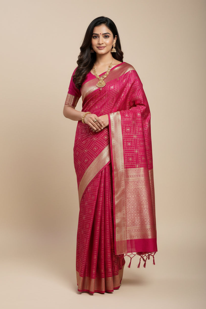 Pure Mysore Silk Saree.