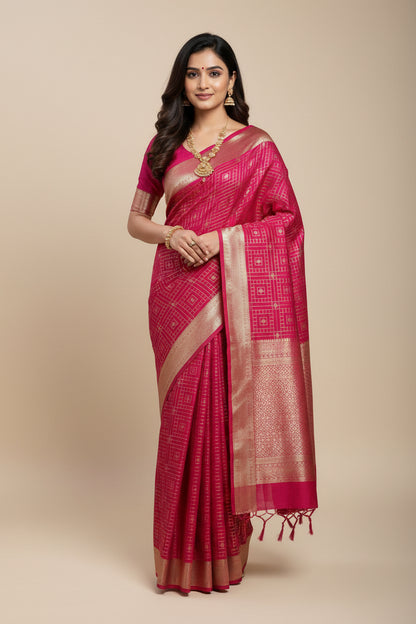 Pure Mysore Silk Saree.