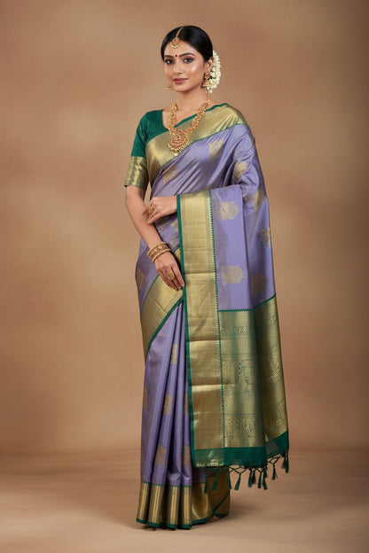 Kanchi Mix Silk Saree