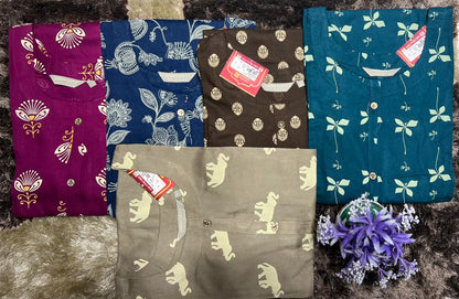 Buy Any 5 Kurti ( 200 Rs X 5 Pcs ) For 999/-