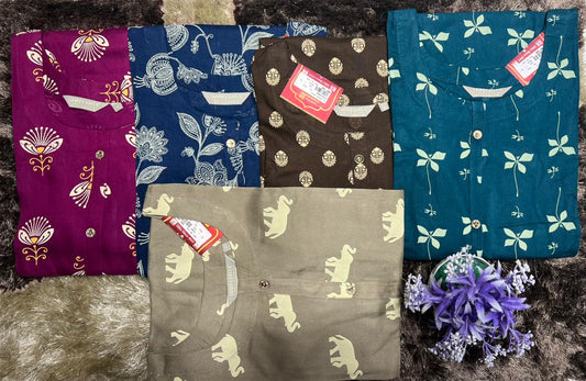 Buy Any 5 Kurti ( 200 Rs X 5 Pcs ) For 999/-