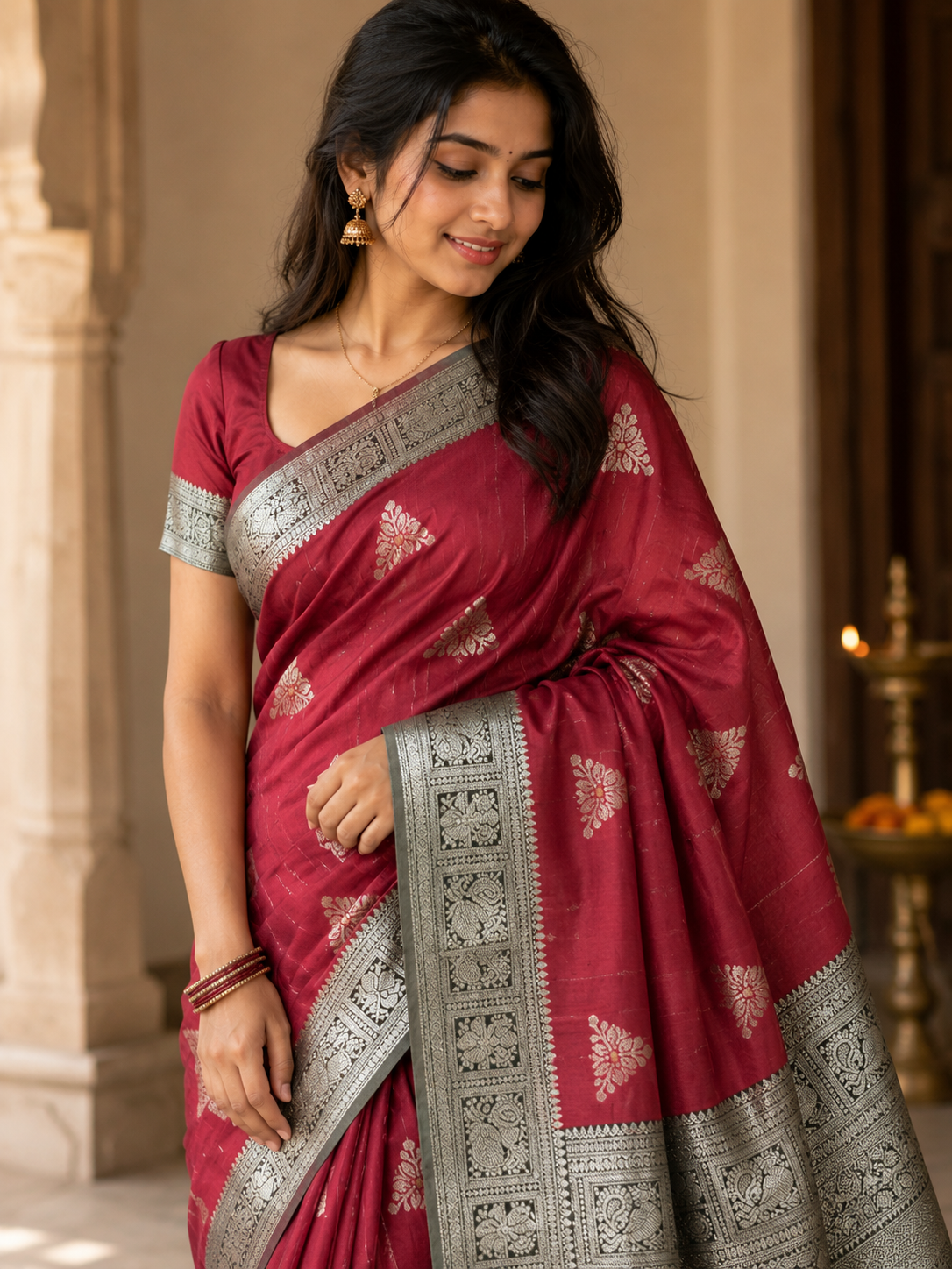 Mix Soft Silk Saree
