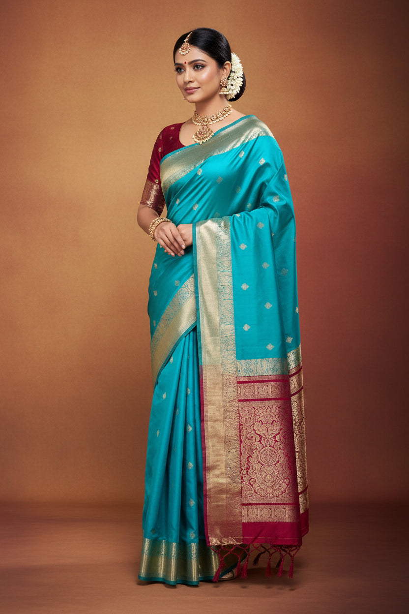 Pure Kanchipuram Silk Saree