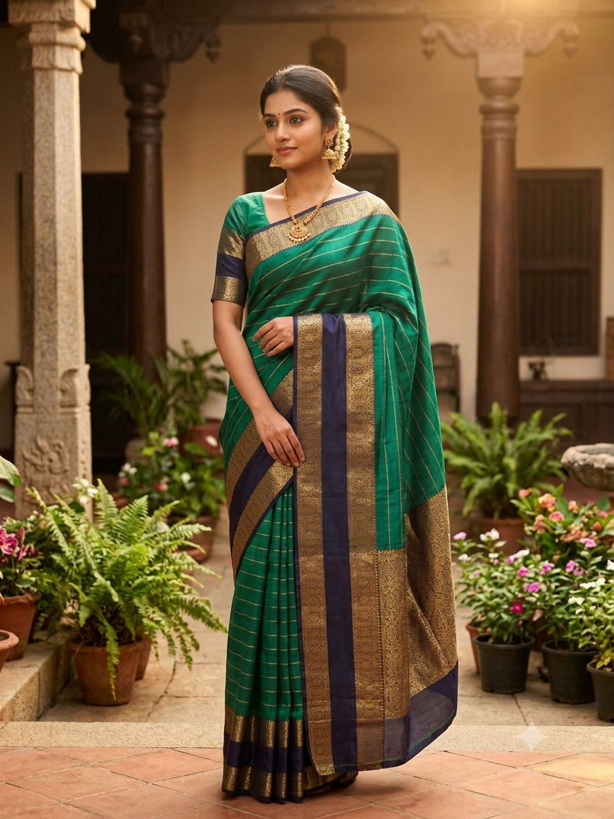 Pure Kanchipuram Silk Saree